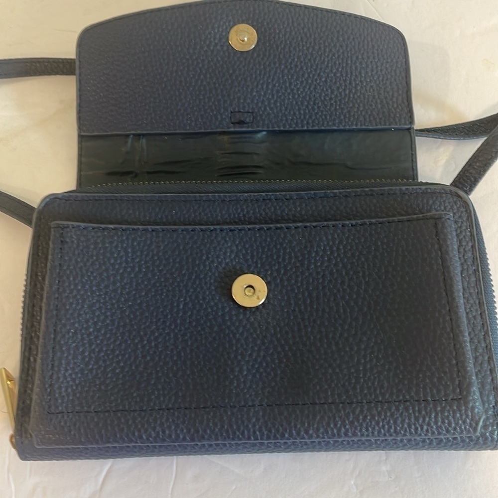 Alexis Bendel navy blue Crossbody Purse - Picture 2 of 5